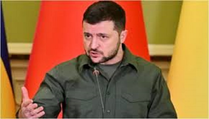 Volodymyr Zelensky.(Jawapos)