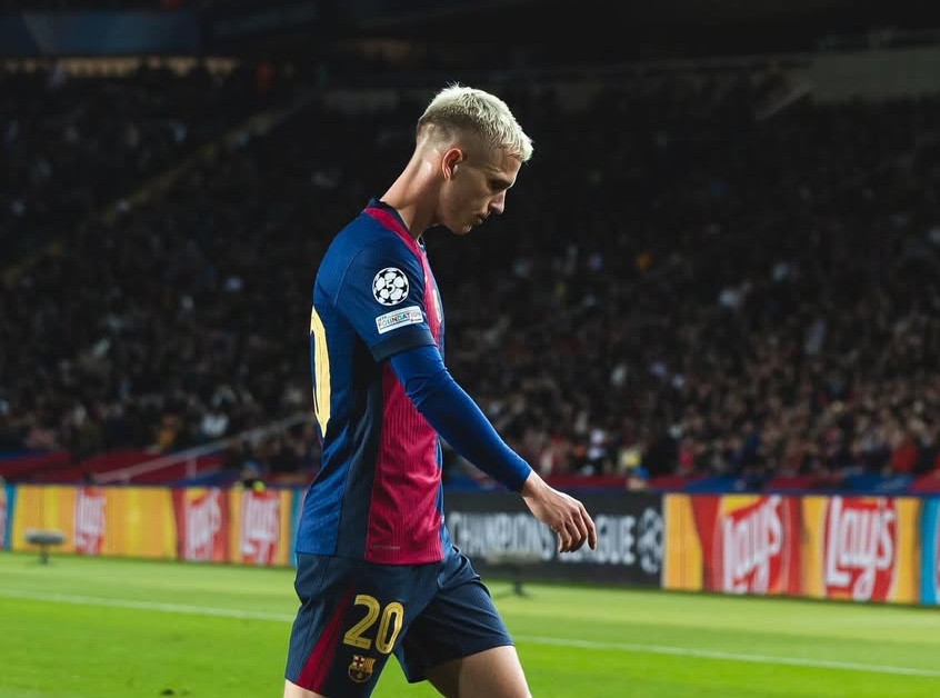 Barcelona memulai tahun 2025 dengan laga tandang melawan Barbastro tanpa Dani Olmo. (Foto: Dok. Instagram @daniolmo)