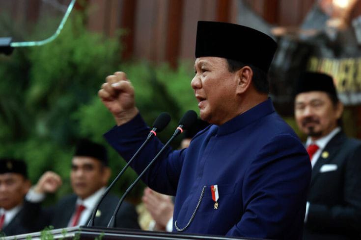 Presiden RI Prabowo Subianto.