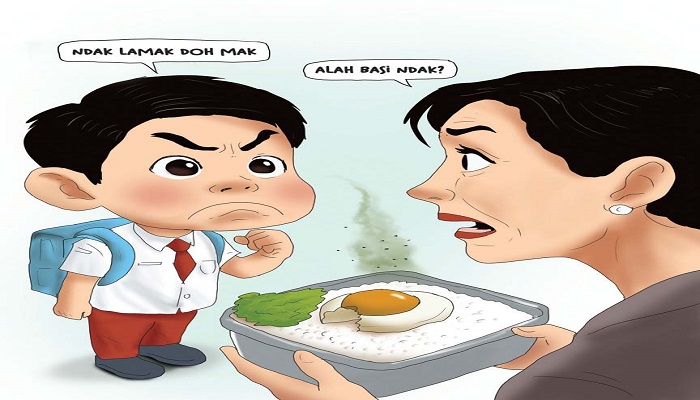 Ilustrasi MBG. (Padek)