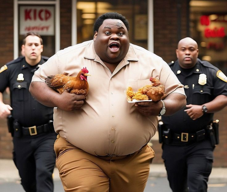 Ilustrasi orang obesitas.