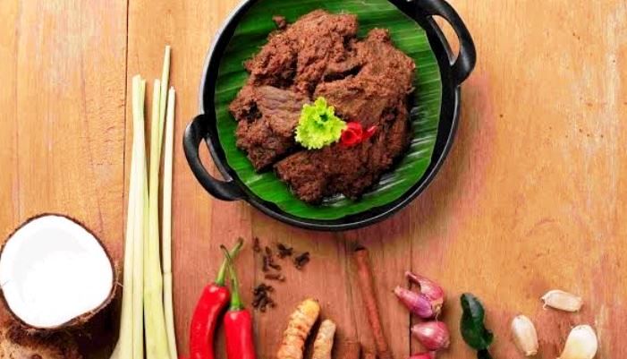 ilustrasi rendang. (Foto FB)