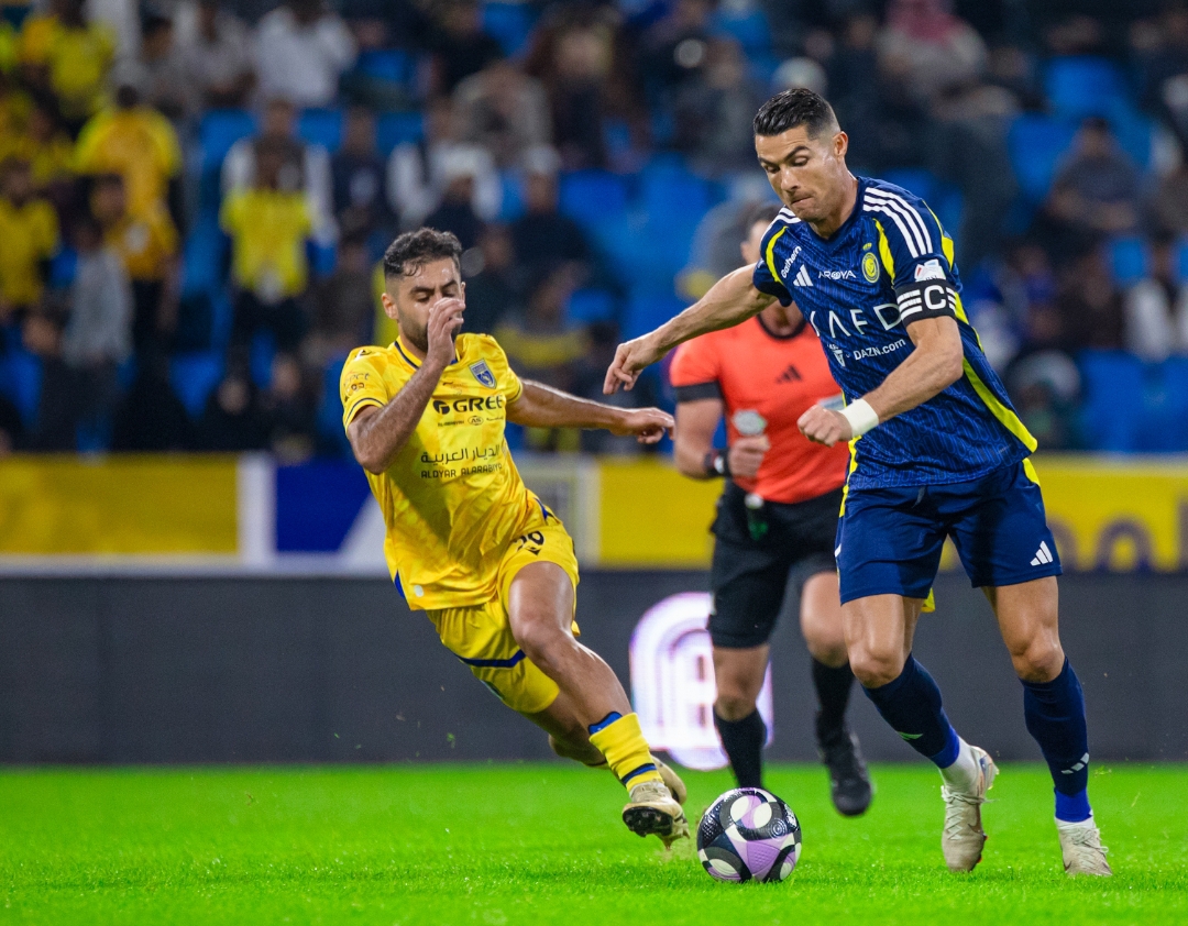 Al Nassr dan Al-Taawoun bermain imbang 1-1 dalam laga pekan ke-15 Liga Pro Saudi yang digelar pada Sabtu dinihari WIB (18/1/2025) di King Abdullah Sport City Stadium. (Foto: X/ @SPL_EN)