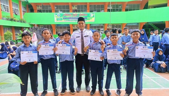 GEMILANG: Prestasi murid SD Islam Raudhatul Jannah Payakumbuh.(TIM LAMAN GURU)