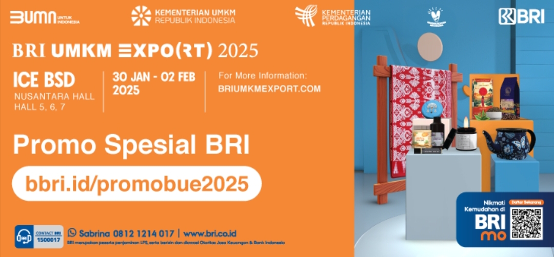 BRI UMKM EXPO(RT) 2025 kembali hadir dengan deretan kejutan menarik.(Foto; BNI)