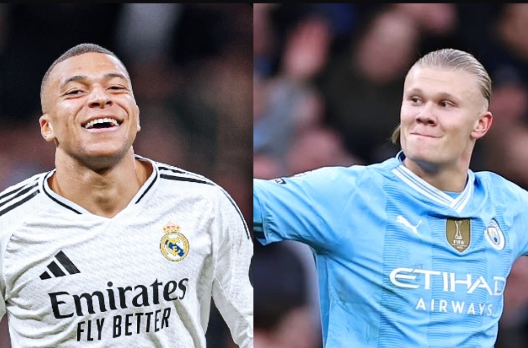 Penyerang andalan Real Madrid, Kylian Mbappe dan Bintang Manchester City, Erling Haaland. (Foto: Instagram)