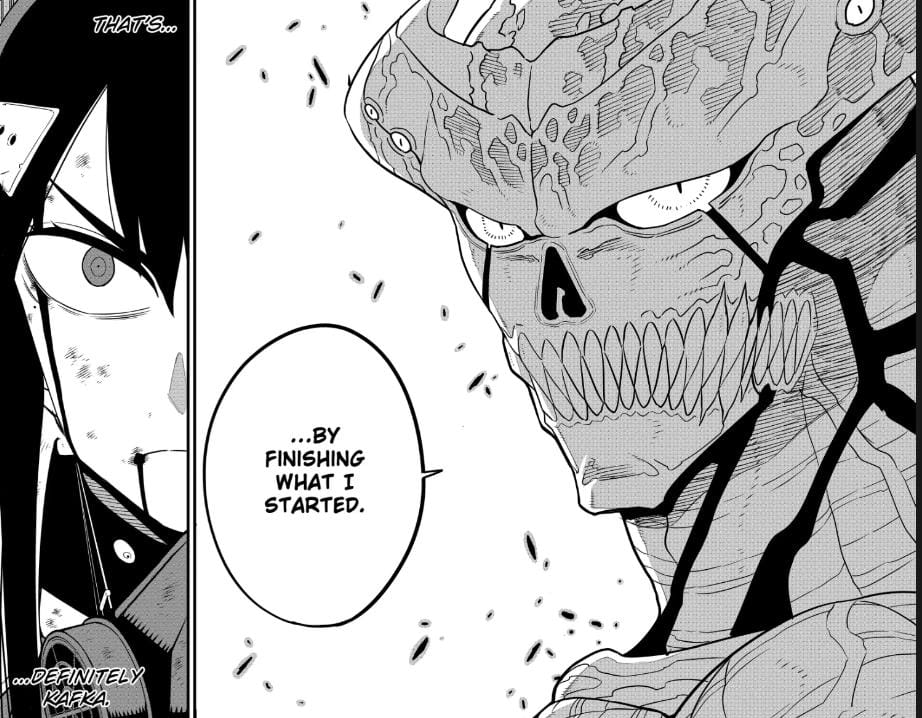 Preview Kaiju No.8 Chapter 121.