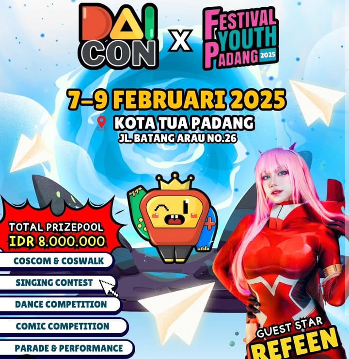 Festival Budaya Jepang di Kota Tua Padang.