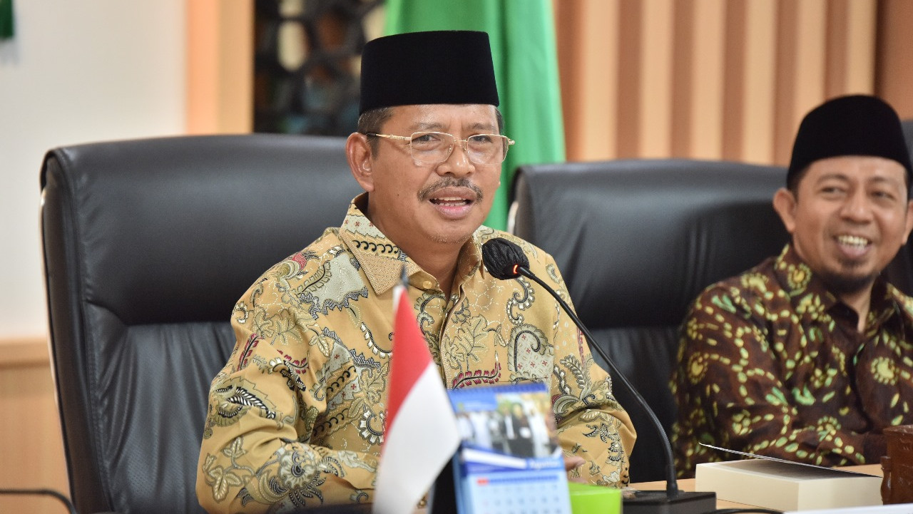 Direktur Jenderal Pendidikan Islam Kemenag, Amien Suyitno.