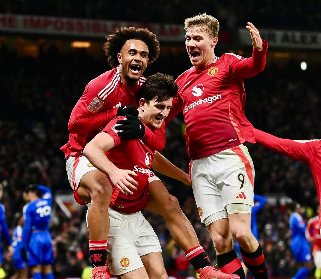 Gol kemenangan Manchester United dicetak oleh Harry Maguire di menit ke-93, (Foto: Instagram @manchesterunited)