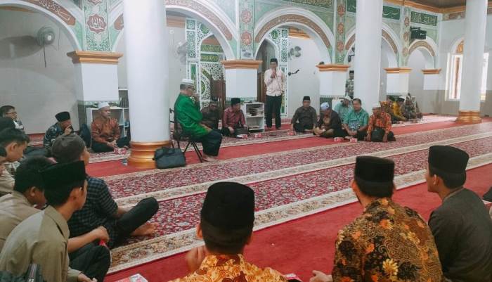 Pembukaan TC untuk persiapan MTQ ke-41 tingkat Provinsi Sumatera Barat di Masjid Raya Badano, Kecamatan Pariaman Timur, Kota Pariaman, Sabtu (8/2).