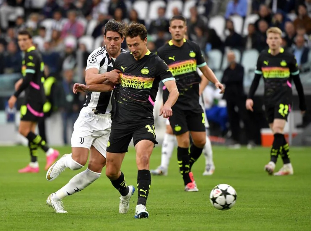 Juventus akan menjamu PSV Eindhoven dalam leg pertama babak playoff fase gugur Liga Champions 2024/2025 di Turin, Rabu (12/2) dini hari pukul 03:00 WIB. (Foto: UEFA.com)
