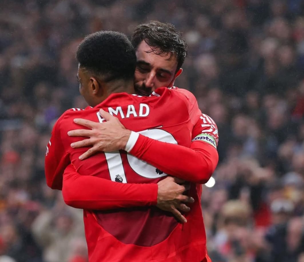 Selain menjadi pencetak gol terbanyak klub di Premier League, Amad Diallo sejajar dengan Bruno Fernandes sebagai top skor United di semua kompetisi musim ini. (Foto: Instagram @amaddiallo19)