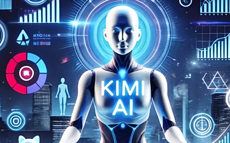 Moonshot AI kembangkan AI model terbaru bernama KIMI. (foto:kimi-ai.net)