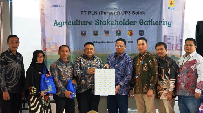 Agriculture Stakeholder Gathering di Daima Moosa Glamping Park, Kota Solok, Kamis (13/2/2025).
