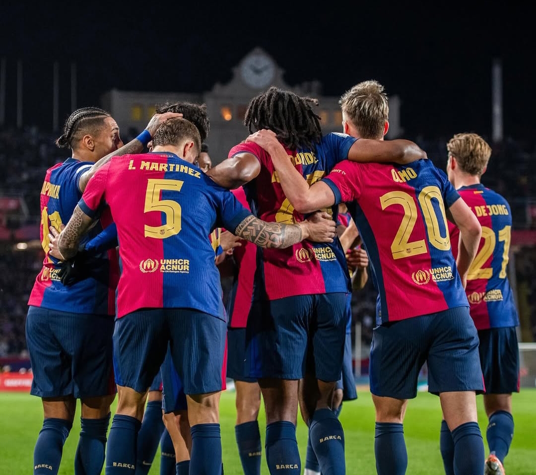 Barcelona dan Atletico Madrid bermain imbang dengan skor akhir 4-4, Rabu (26/2) dini hari WIB di Estadi Ol&iacute;mpic Llu&iacute;s Companys.(Foto: Instagram @fcbarcelona)