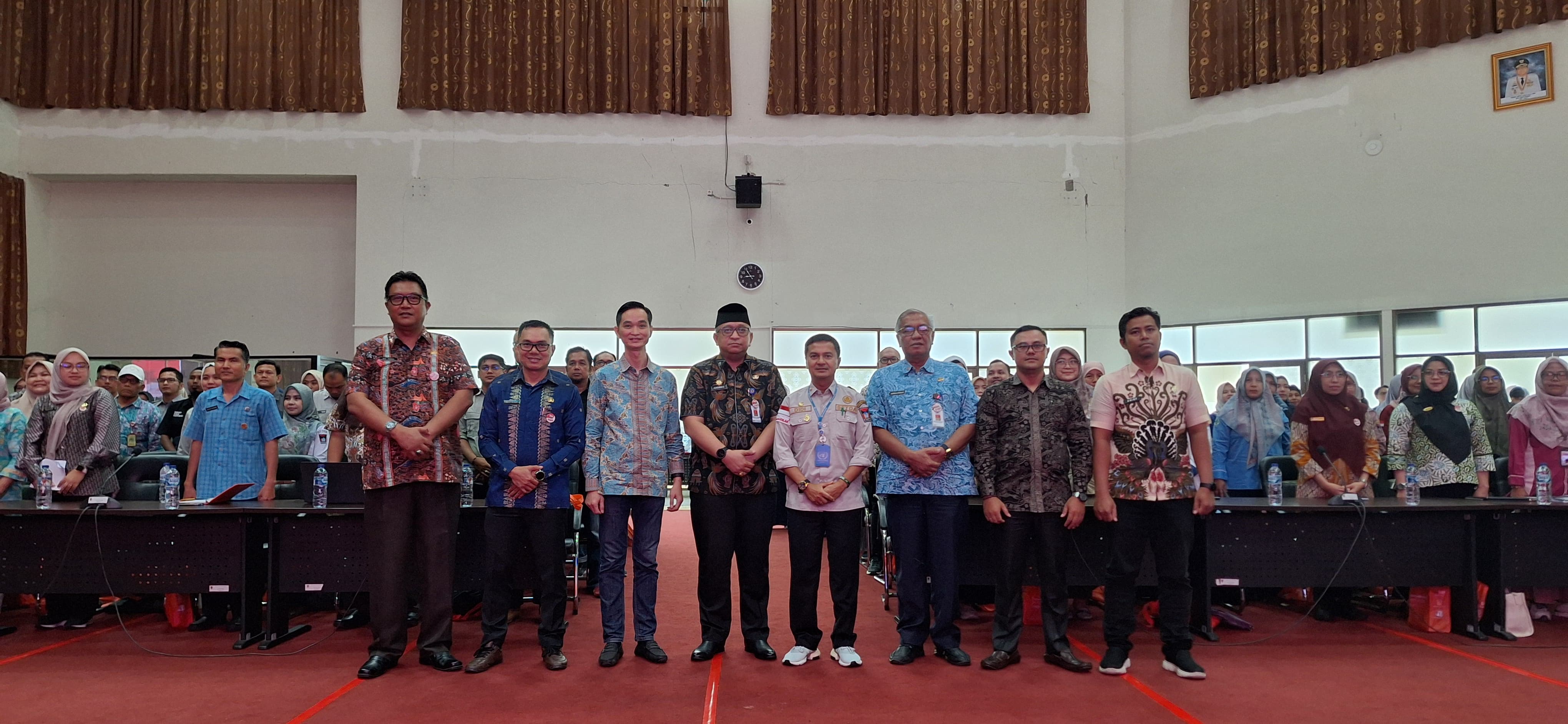 PT Ayooklik J Bros Teknologi bersama Pemerintah Kota Padang menggelar acara Business Matching Belanja Produk Dalam Negeri pada Kamis (27/2/2025) di Balai Kota Padang, Aiepacah.