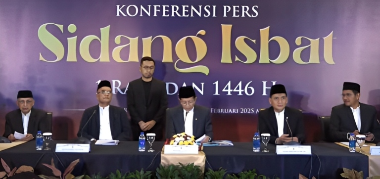 Kemenag Tetapkan 1 Maret 2025 awal Ramadan 1446 H, berdasarkan pemantauan hilal (foto: YouTube.com)