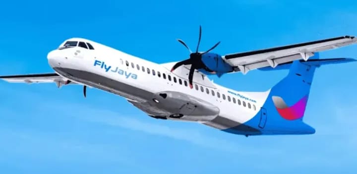 Maskapai Fly Jaya terbang perdana tahun 2025 di Indonesia. (foto:Ig/mtravelink)