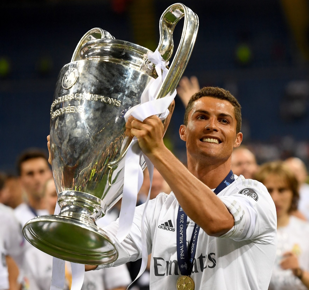 Cristiano Ronaldo ikut merayakan ulang tahun ke-123 Real Madrid dengan mengunggah pesan dan foto ini di media sosialnya.(Foto: X @cristiano)