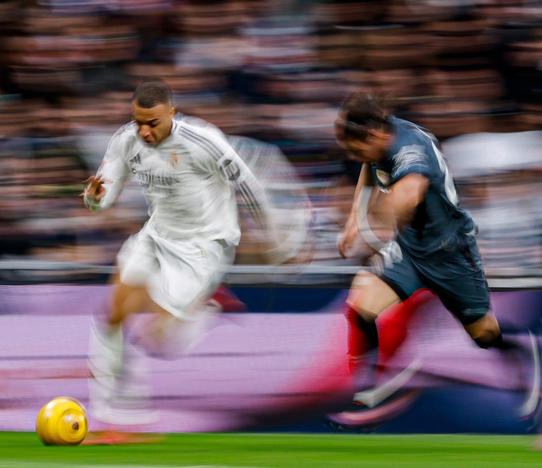Real Madrid mengalahkan Rayo Vallecano dengan skor 2-1 berkat gol Mbappe dan Vinicius dalam laga La Liga di Santiago Bernabeu, Minggu malam (9/3). (Foto: Instagram @realmadrid)