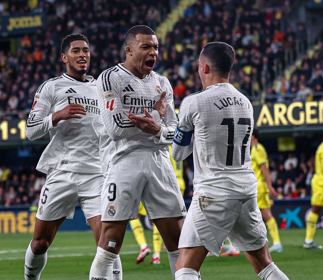 Kylian Mbappe mencetak sejarah dengan melampaui rekor gol Cristiano Ronaldo dalam musim debutnya di Real Madrid. (Foto: Instagram @realmadrid)