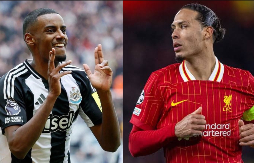 Final Carabao Cup antara Liverpool vs Newcastle United bakal jadi duel krusial Alexander Isak vs Virgil van Dijk.(Foto: Instagram @@alex_isak dan Liverpool FC)