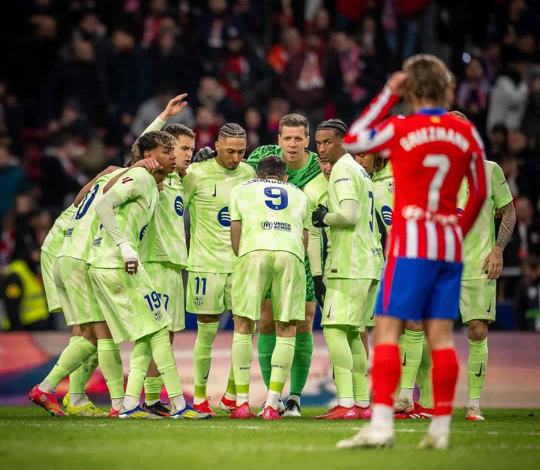 Barcelona mencetak comeback luar biasa saat mengalahkan Atletico Madrid 4-2 pada laga lanjutan La Liga 2024/2025 di Estadio Metropolitano, Senin dinihari WIB (17/3). (Foto: Instagram @fcbarcelona)