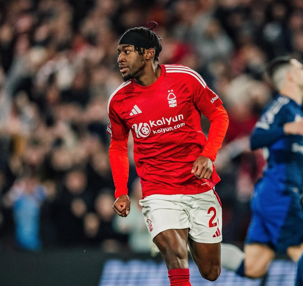 Gol tunggal kemenangan Nottingham Forest atas Manchester United dicetak oleh Anthony Elanga. (Foto: Instagram @officialnffc)