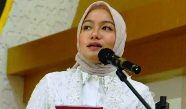 Bupati Dharmasraya, Annisa Suci Ramadhani.(JAWAPOS)