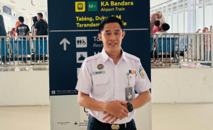 Kepala Humas KAI Divre II Sumbar, Reza Shahab.