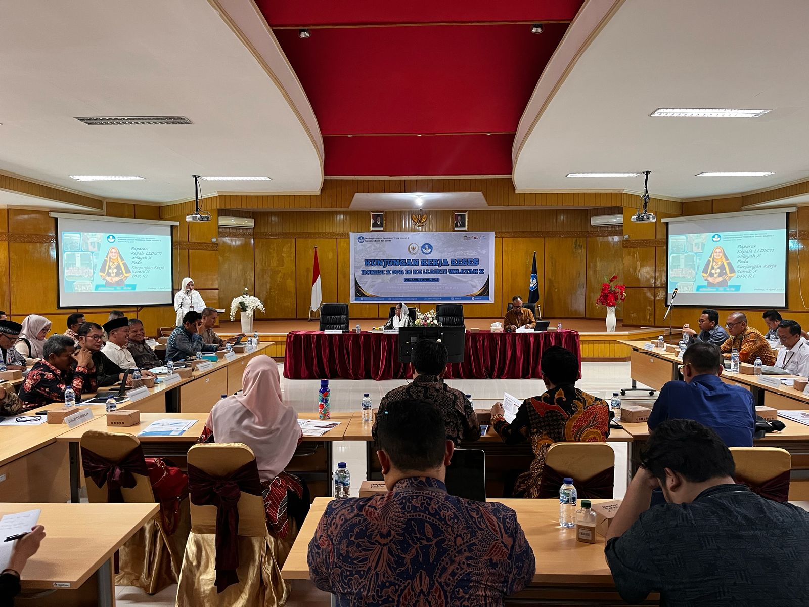 Kunjungan kerja reses dari Komisi X DPR RI pada Rabu (9/4/2025)