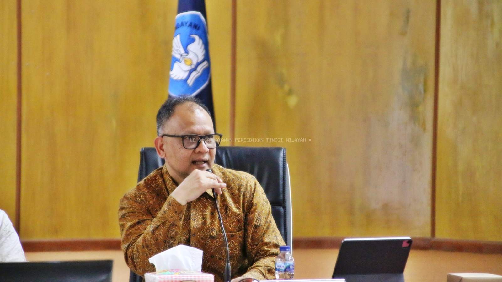 Prof. Dr. Khairul Munadi, ST, M.Eng hadir di Lembaga Layanan Pendidikan Tinggi (LLDIKTI) Wilayah X