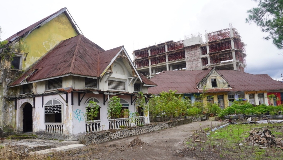 Bekas Hotel Centrum di Bukittinggi, April 2025 (Dok. Penulis)