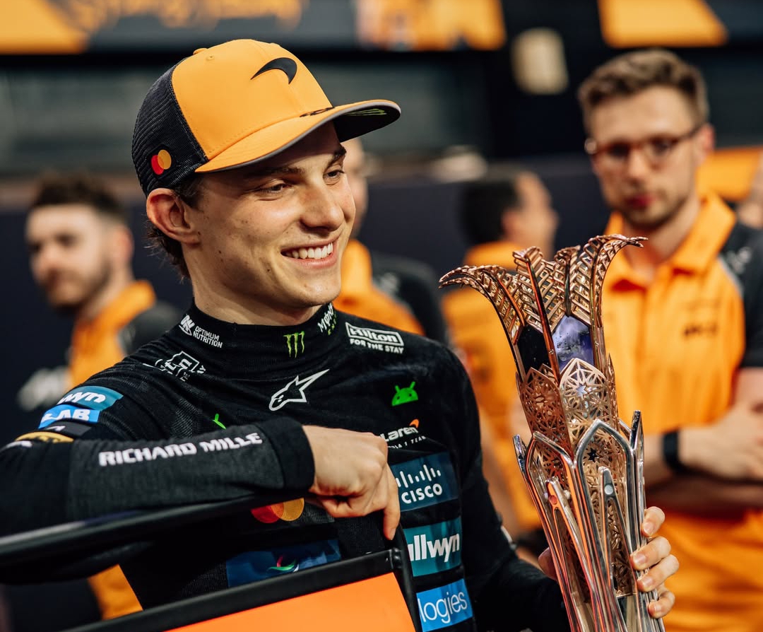 Pebalap muda asal Australia Oscar Piastri menjuarai Grand Prix F1 2025 Arab Saudi, Minggu (20/4). (Foto: Instagram @f1)
