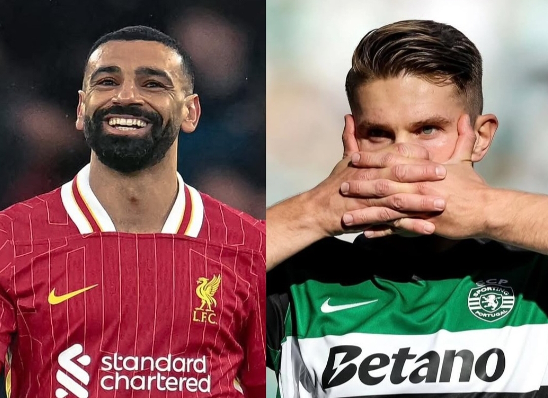 Bintang Liverpool asal Mesir, Mohamed Salah dan Striker Sporting CP, Viktor Gyokeres memimpin top skor Eropa musim 2024/2025. (Foto: Instagram @mosalah & @viktorgyokeres)