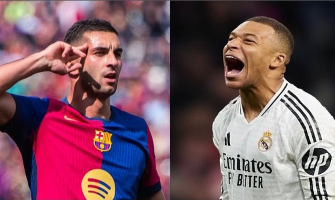 Ferran Torres dan Kylian Mbappe bakal berhadapan dalam laga final Copa del Rey 2025 antara Barcelona vs Real Madrid, Minggu 27 April pukul 03:00 WIB. (Foto: Instagram @ferrantorres & @k.mbappe)
