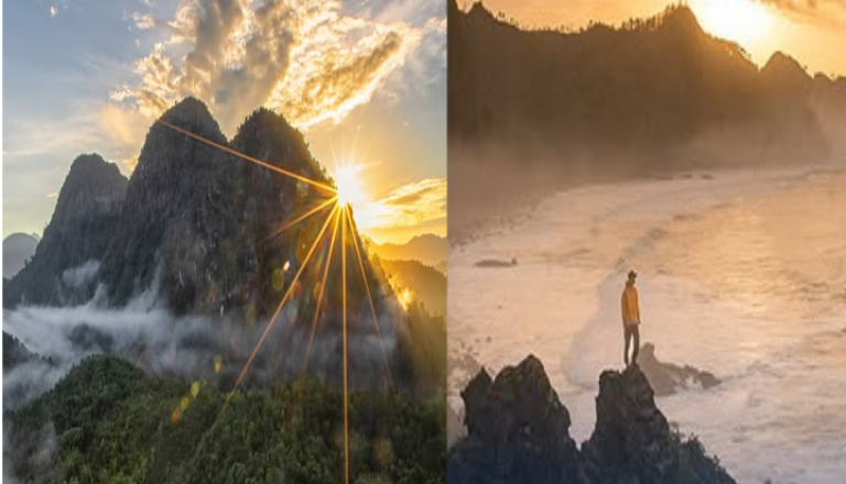 Geopark Meratus Kalsel dan Geopark Kebumen Jateng (Foto: Instagram/ UNESCO.Jakarta)
