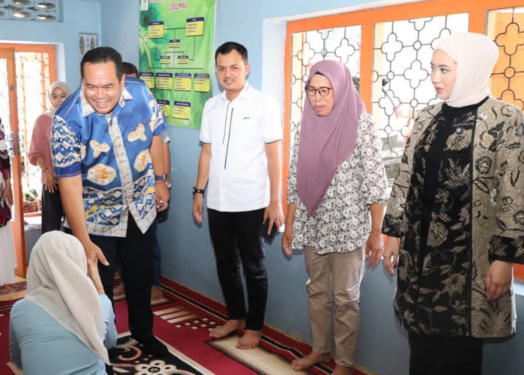 Wali Kota Pariaman Yota Balad dan Anggota DPR RI Cindy Monica Salsabila Setiawan kunjungi RSPA Delima. (Foto: Kominfo)