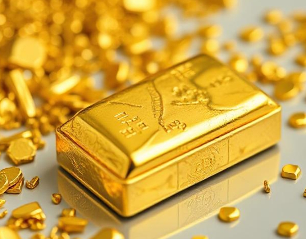 Harga emas dunia turun 0,9% pada perdagangan Selasa (29/4). (Foto ilustrasi: AI)