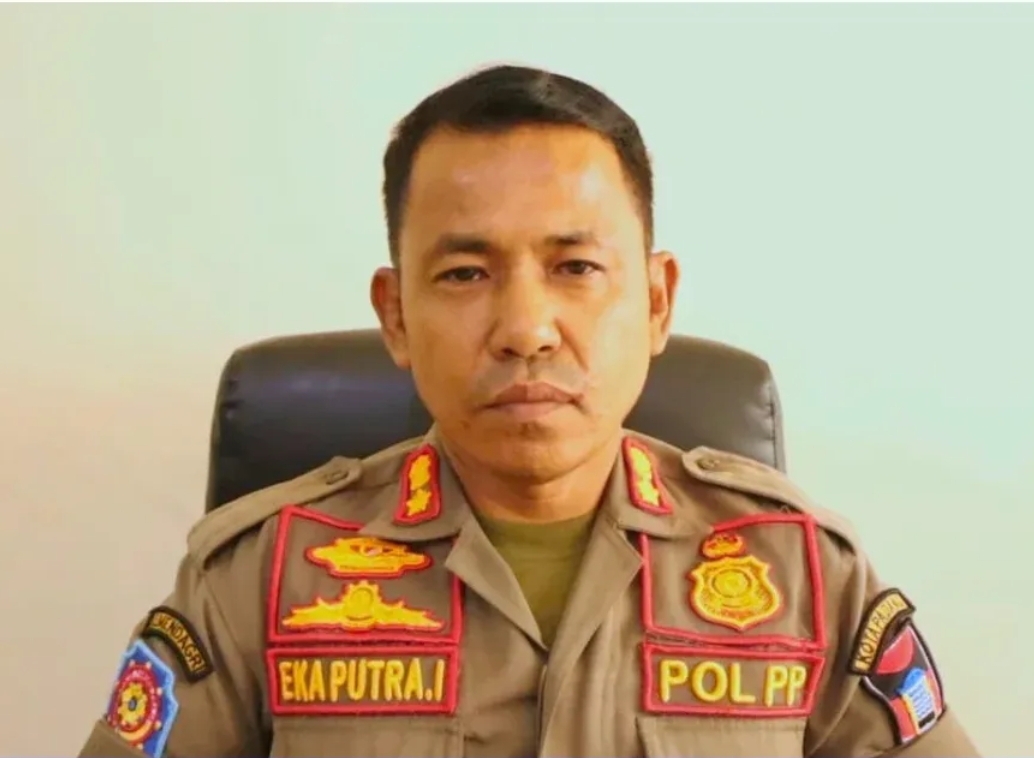 Kepala Seksi Operasi Satpol PP Padang, Eka Putra Irwandi. (Foto: Humas)