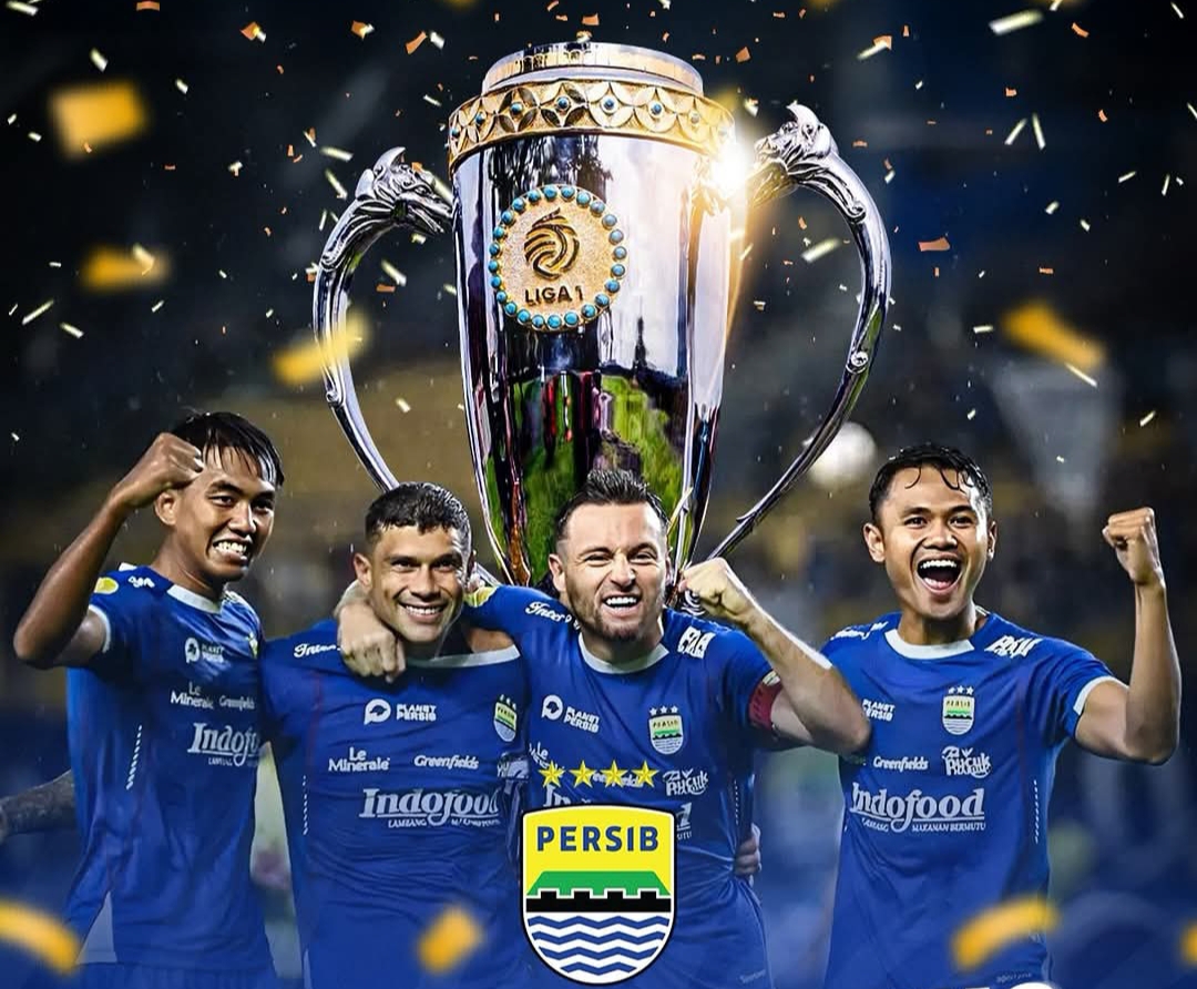 Persib Bandung resmi mengunci gelar juara Liga 1 2024/2025, Senin (5/5/2025). (Foto: FB Erick Thohir)
