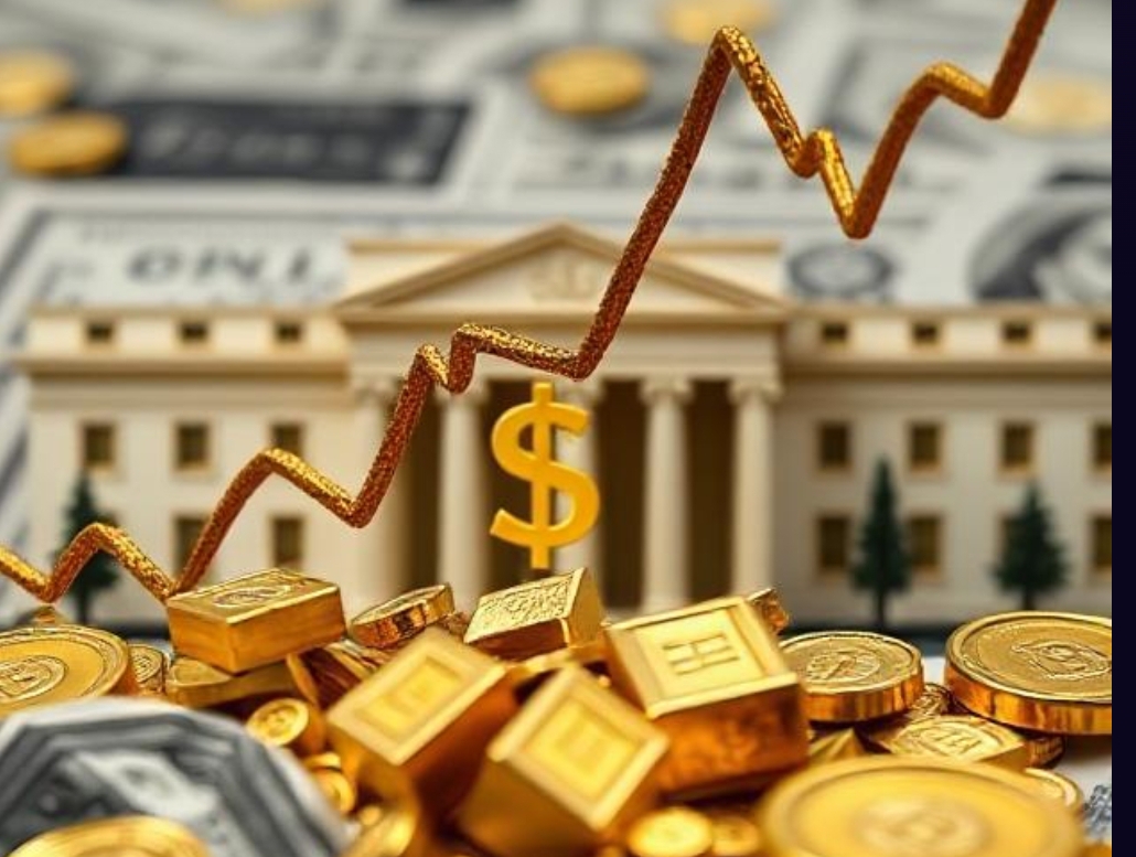 Harga emas dunia melonjak ke level tertinggi dalam sepekan pada Selasa (6/5). (Foto ilustrasi: AI)