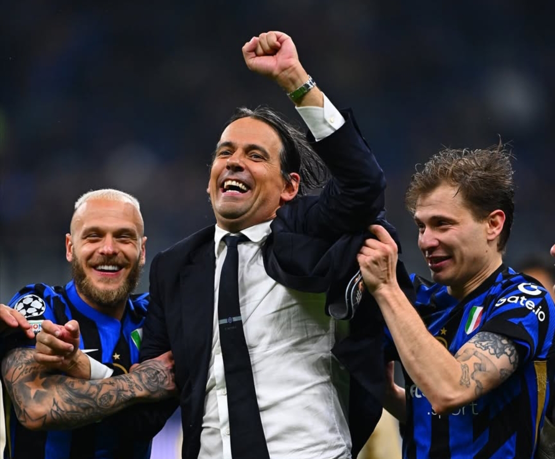 Inter Milan lolos ke final Liga Champions UEFA 2025 setelah menyingkirkan Barcelona dengan skor 4-3 pada leg kedua semifinal yang digelar di San Siro, Rabu dinihari WIB. (Foto: Instagram @inter)