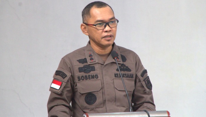 Kepala Kejari Pasaman, Sobeng Suradal.