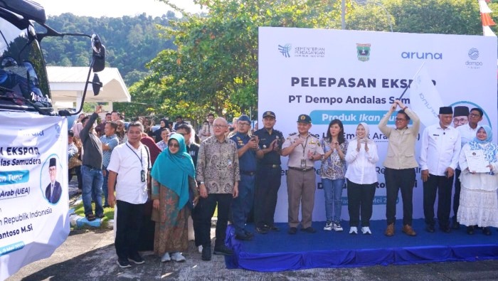 Mendag melepas ekspor tuna seberat 9,3 ton senilai Rp1,87 miliar dari PT Dempo Andalas Sumatera ke Uni Emirat Arab (UEA).