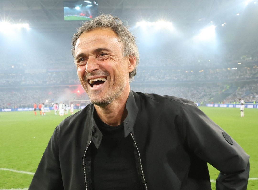Mantan Pelatih Barcelona, Luis Enrique, yang kini menukangi Paris Saint-Germain (PSG).(Foto: Instagram @psg)