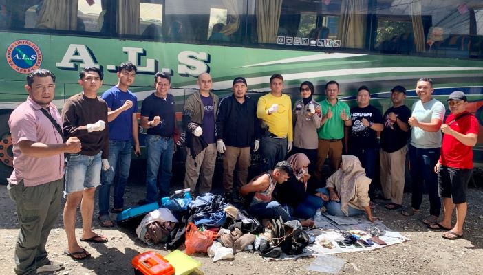 Tim gabungan BNNP Sumatera Barat sukses menggagalkan penyelundupan 1,5 Kg sabu dari Aceh di Bukittinggi, Selasa (13/5/2025).