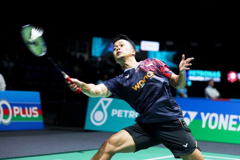 BUAH PRESTASI: Pebulu tangkis Anthony Sinisuka Ginting mendapat banyak tawaran iklan sejak meraih medali perunggu pada Asian Games 2018.(PBSI)
