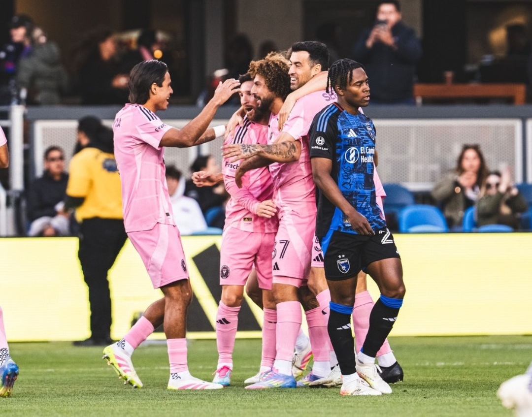 Inter Miami bermain imbang 3-3 lawan San Jose Earthquakes di MLS 2025. (Foto: Instagram @intermiamicf)